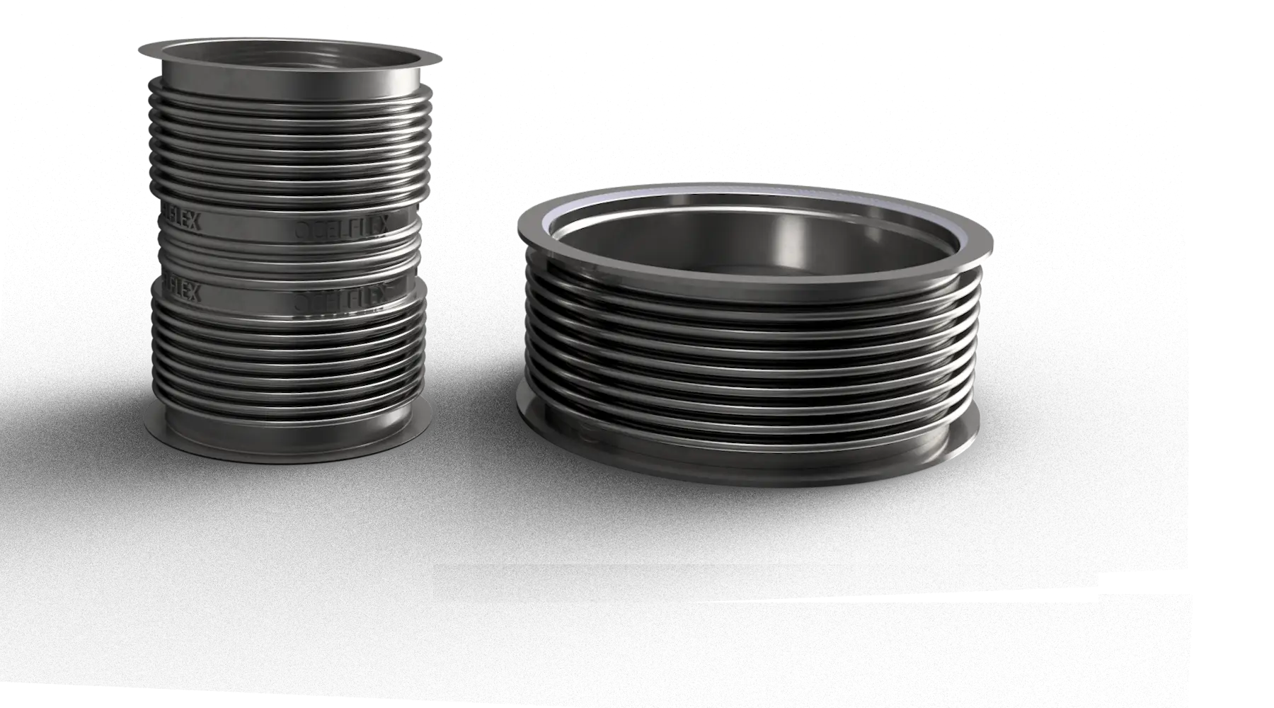 In Line Pressure Balanced metal expansion joint installation