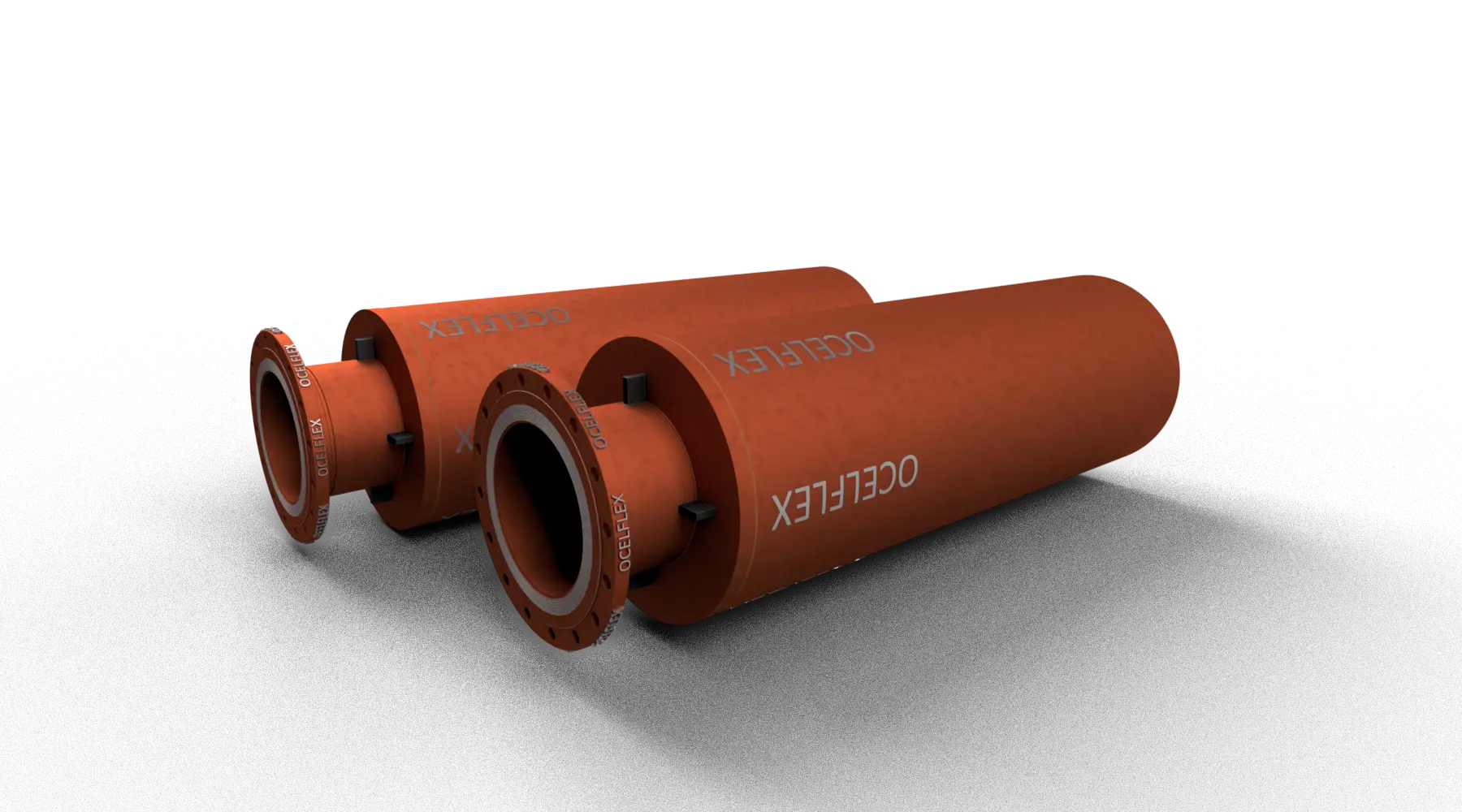 In Line Pressure Balanced metal expansion joint installation