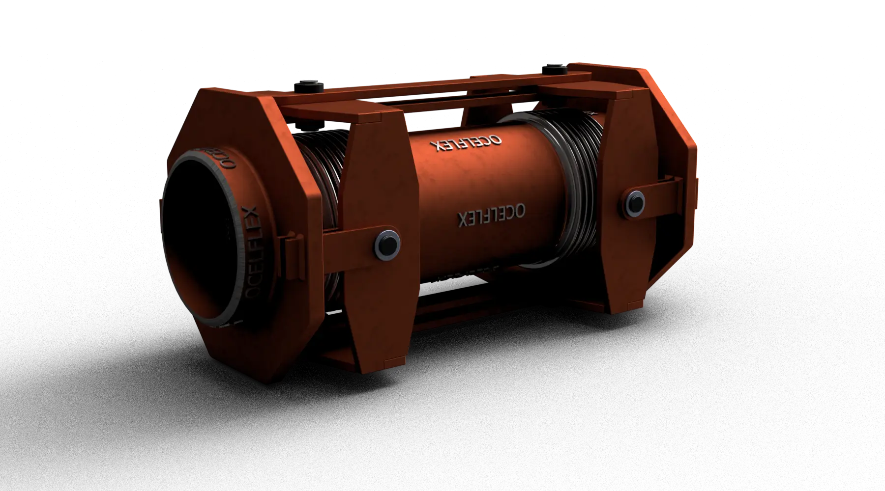 In Line Pressure Balanced metal expansion joint installation