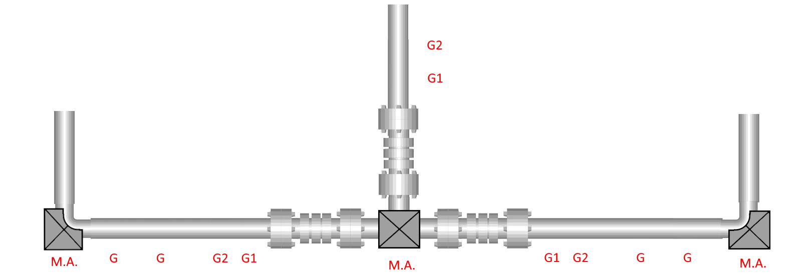 Fixed Flange Metal Expansion Joint