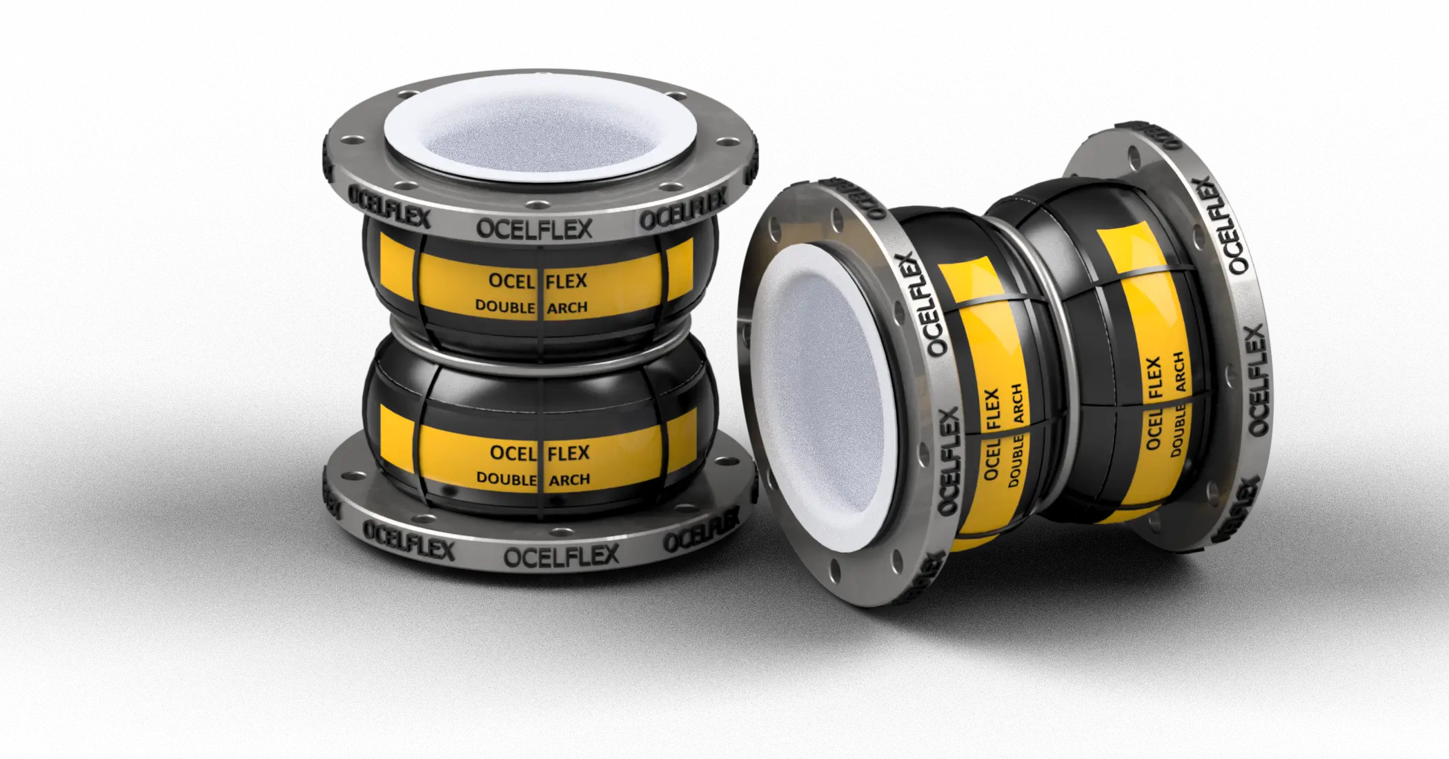 In Line Pressure Balanced metal expansion joint installation