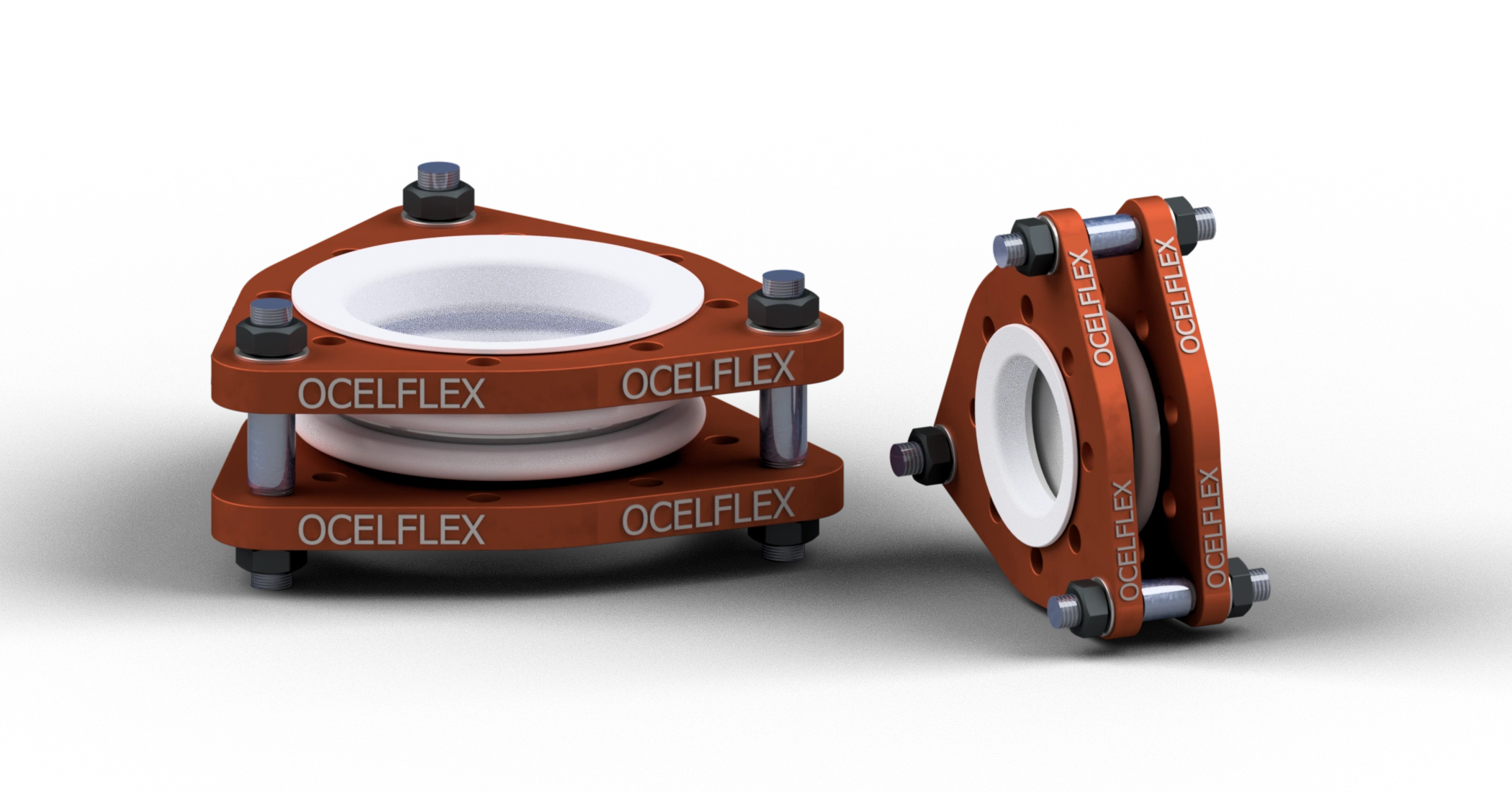 In Line Pressure Balanced metal expansion joint installation