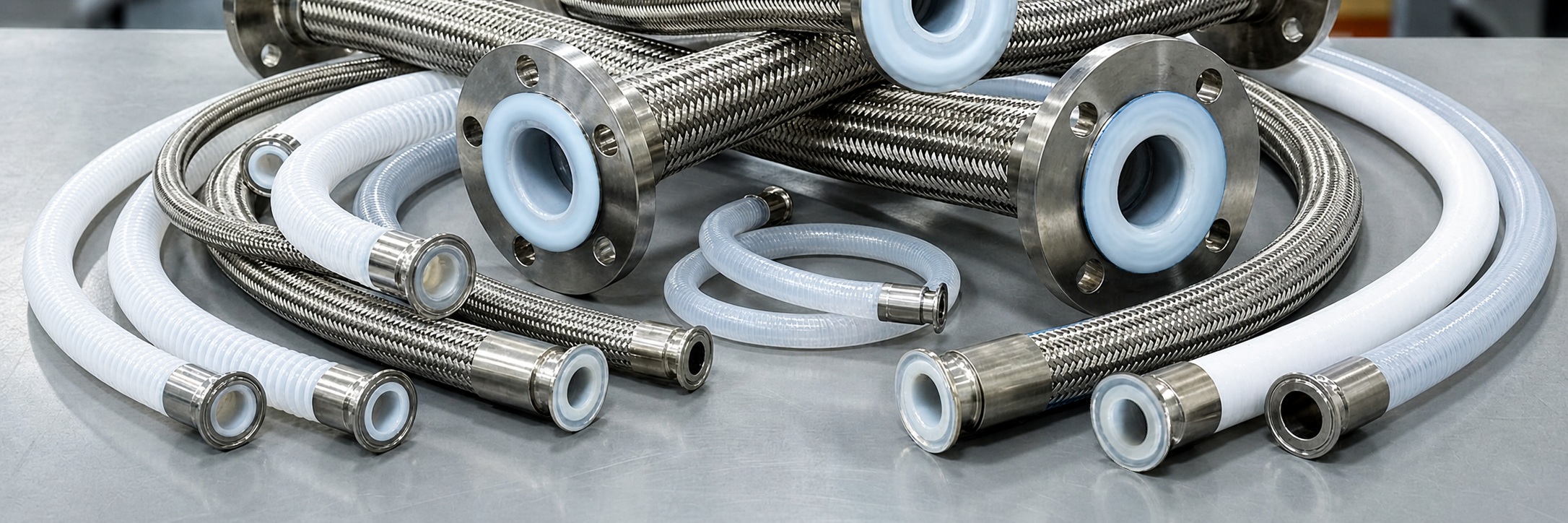 Food grade Hose Installation for Pharmaceutical