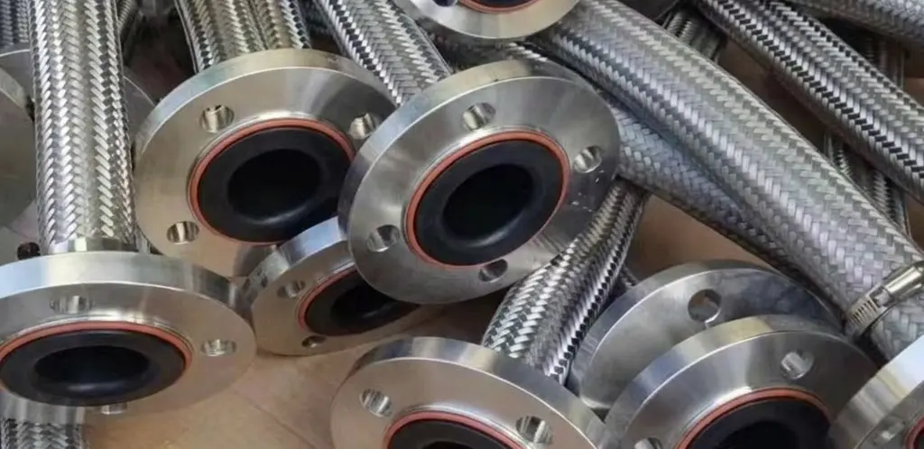 In Line Pressure Balanced metal expansion joint installation