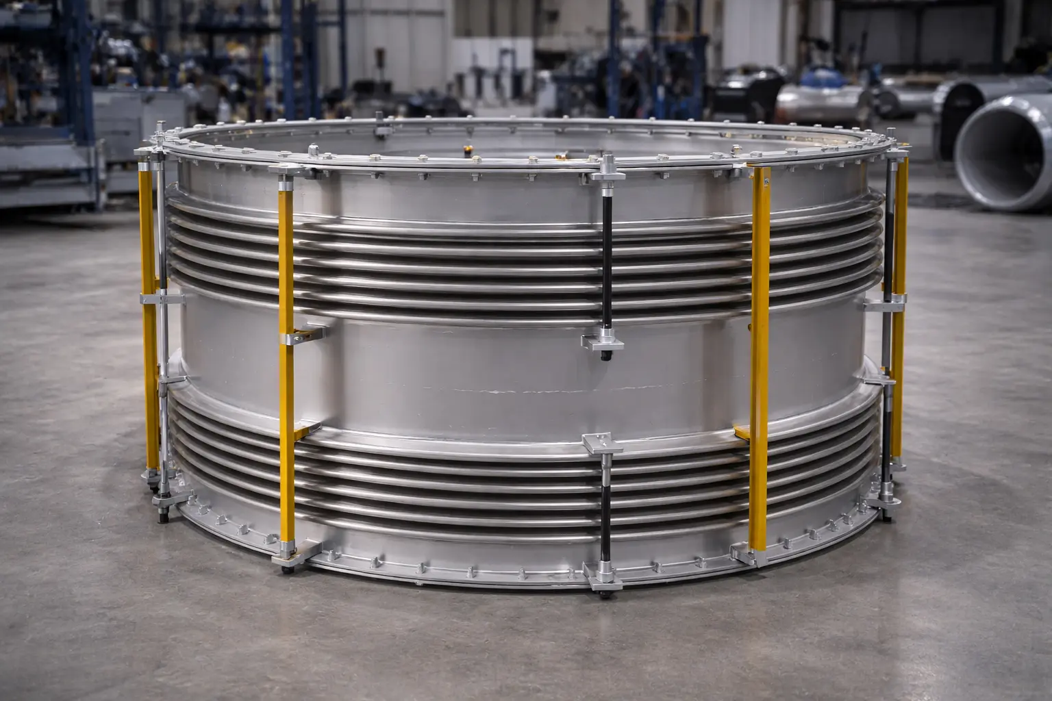 Metal Expansion Joint Installation for Ethylene Glycol Production